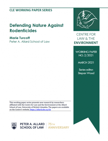 Title Page Marie Turcott Working Paper