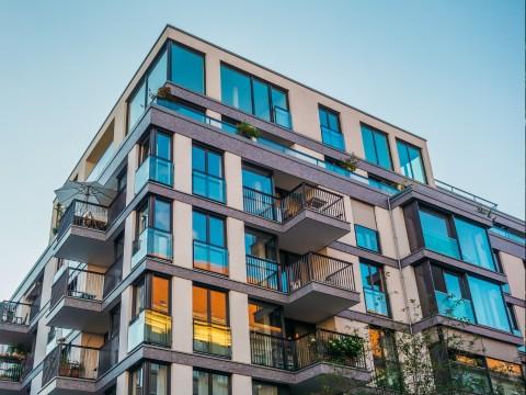 An apartment building