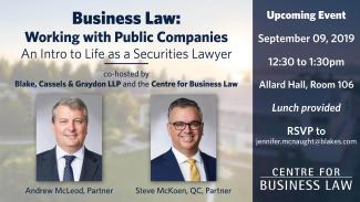 Working with Public Companies Poster