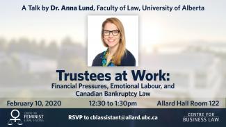 Trustees at Work Anna Lund Poster