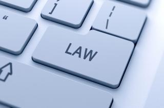 A keyboard but with the ENTER key replaced by LAW key