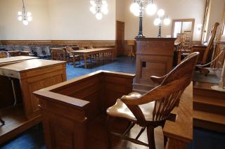 Empty court room