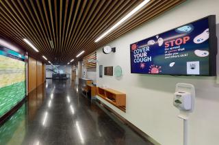 Interior of Allard Hall