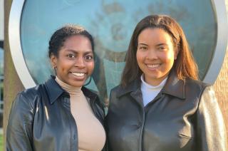 Lynn Momprevil and Hannah Goodridge