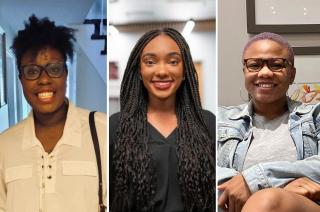 Ateshia Irabor, Nonye Ngwaba and Stephanie Okeke