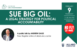 Social media card announcing Andrew Gage NFZ Speaker