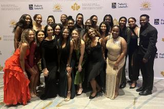 Allard Law students at the Black Law Students' Association of Canada national conference in Toronto.